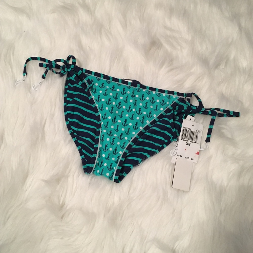 Sperry NWT reversible Swimsuit bottom